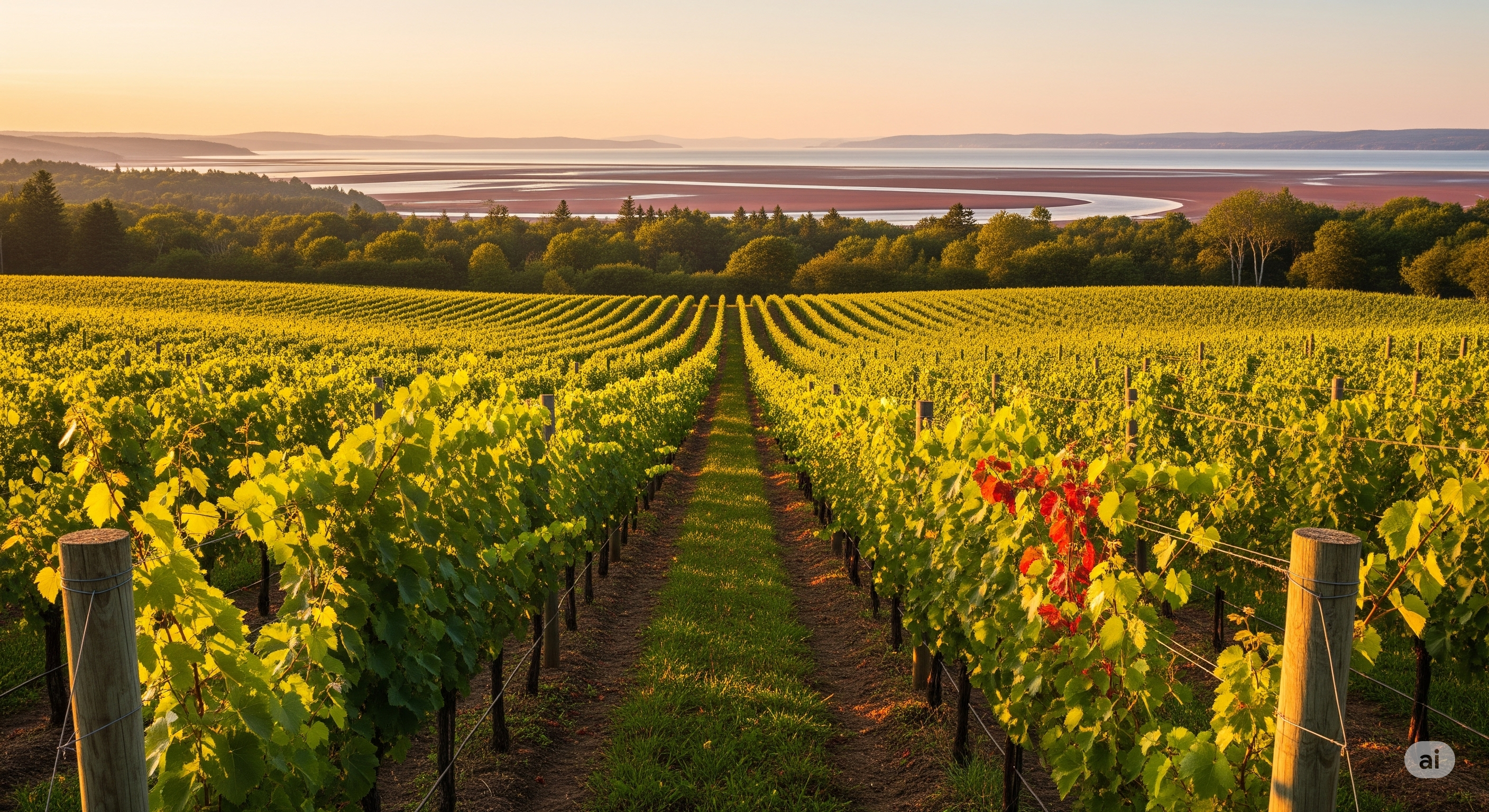 Wolfville: Wineries, Tides, and Culture in the Annapolis Valley