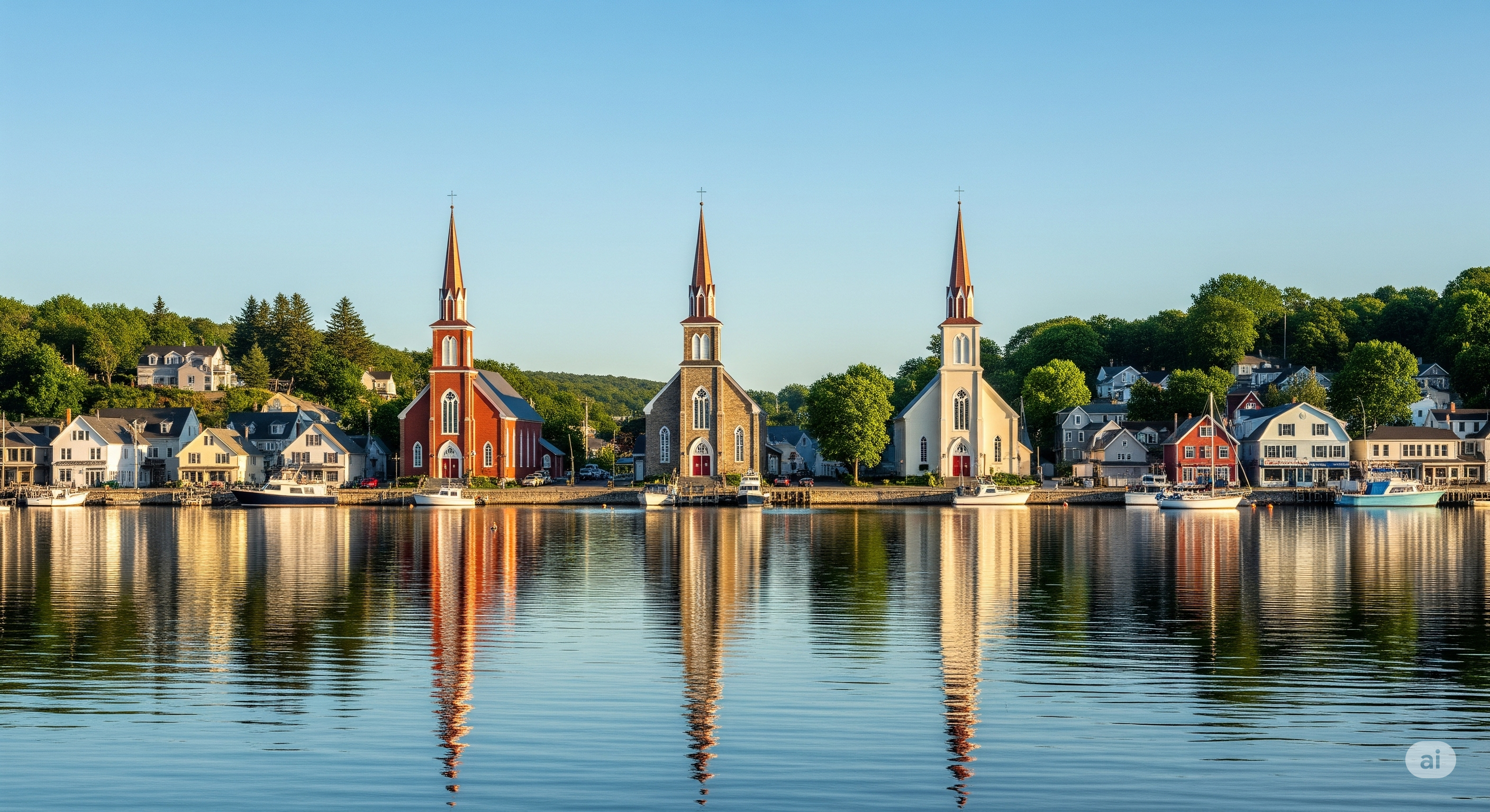 Mahone Bay: The Three Churches of a Picture-Perfect Town
